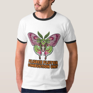 Camiseta Unidade de Combustão Filigrana Flutter