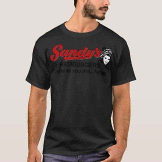 Camiseta Unidade De Comida Rápida Sandys Hamburgers Em 2