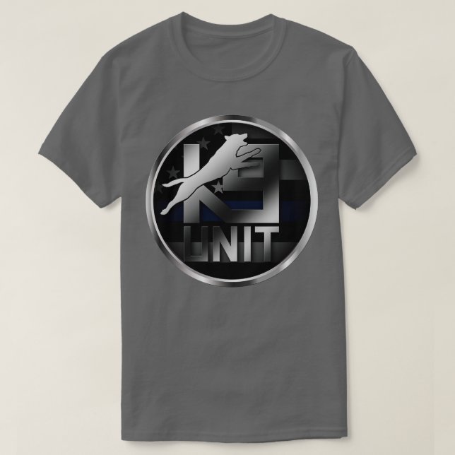 Camiseta Unidade de Crachá da Polícia de Hong Kong, Malinoi (Frente do Design)