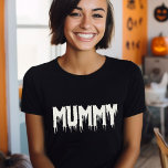 Camiseta Unidade de Disquete legal Script Funny Mãe Hallowe<br><div class="desc">Abrace sua legal múmia interna! 🎃 personalize esta divertida tenda de Halloween com sua própria reviravolta. Prepare-se para o estilo assustador! 👻 #MummyTee #HalloweenDivertimento #MomsCostume</div>