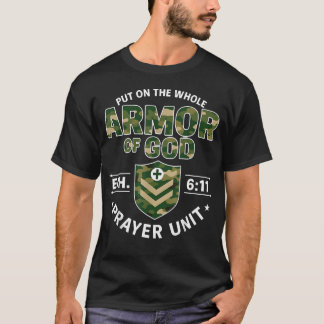 Camiseta Unidade de Oração da Armadura de Deus Efésios 611