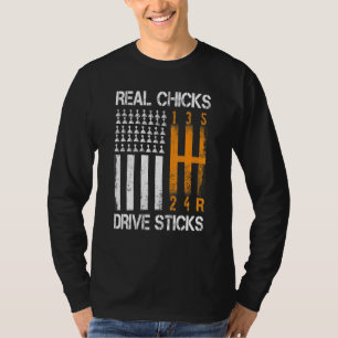 Camiseta Unidade de Pintinhos Reais Fixa Carro de Raça de M
