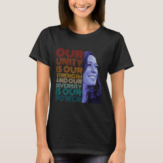 Camiseta Unidade É Nossa Forte Diversidade É Nosso Camelo D