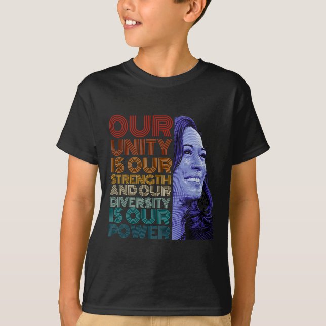 Camiseta Unidade É Nossa Forte Diversidade É Nosso Camelo D (Frente)