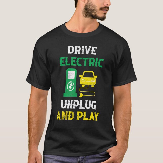 Camiseta Unidade Elétrica Desplugue E Jogue A Mobilidade Do (Frente)
