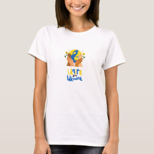 Camiseta Unidade Global Para A Ucrânia 