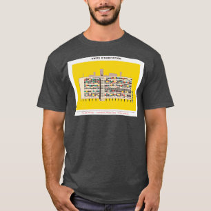 Camiseta Unidade Habitação Um Tributo Moderno a Le Corbusie