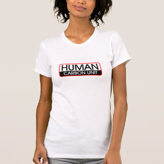 Camiseta Unidade humana do carbono