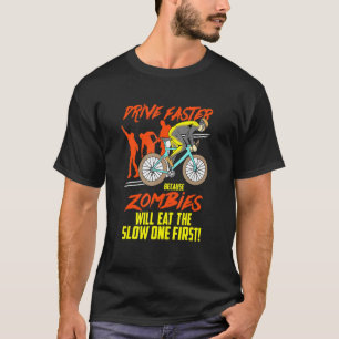 Camiseta Unidade Mais Rápida Porque Zombies - Mtb Cycling M