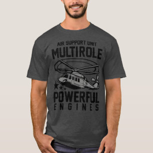 CAMISETA UNIDADE MILITAR DE SUPORTE AO HELICÓPTERO