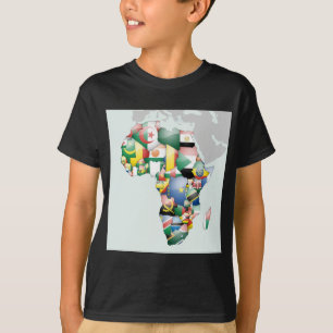 Camiseta Unidade na Diversidade: Coleção de Sinalizadores d