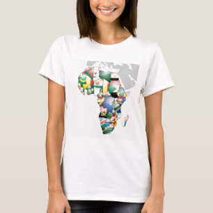 Camiseta Unidade na Diversidade: Coleção de Sinalizadores d