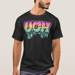 Camiseta Unidade u201CUghu201D Aestética do Gótico pastel a