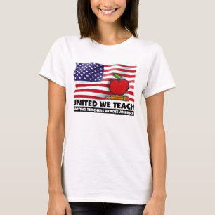 Camiseta UNIDO NÓS Capa longa das senhoras de TEACH™