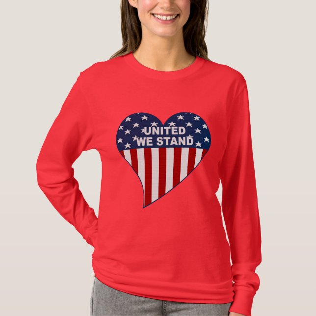 Camiseta Unido nós estamos (Frente)
