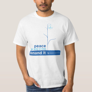 Camiseta Unido para a procura da paz a t-shirt