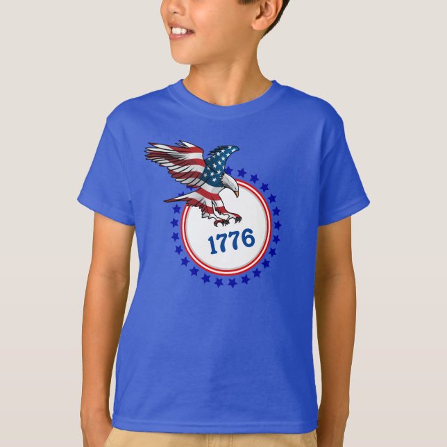 Camiseta Unidos 1776 (Frente)