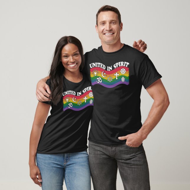 Camiseta Unidos em Espírito  (Unissex)