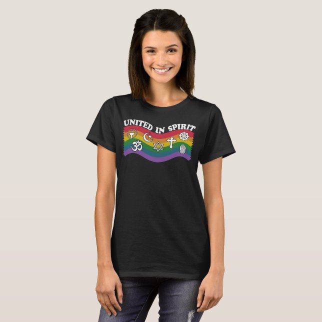 Camiseta Unidos em Espírito  (Frente Completa)