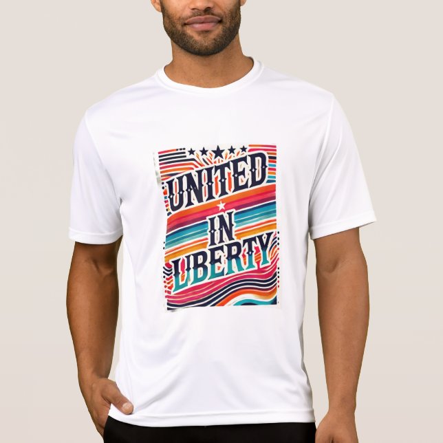 Camiseta Unidos em Liberdade (Frente)