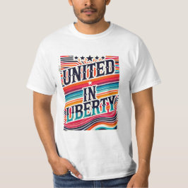 Camiseta Unidos em Liberdade