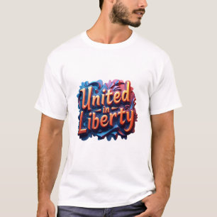 Camiseta Unidos na Liberdade: Uma Visão de Liberdade