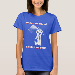 Camiseta "Unidos, nós defendemos..." Feminino