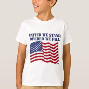 CAMISETA UNIDOS NÓS FICAMOS, DESDE QUE CAIAMOS