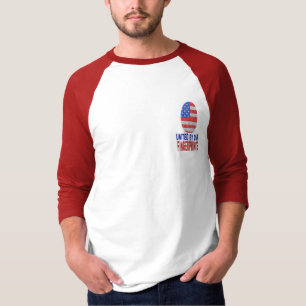 Camiseta Unidos por nossas impressões digitais