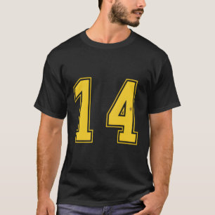 Camiseta Unifo Numerado Desportivo Júnior de Equipe 14 Amar