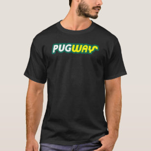 Camiseta Uniforme de Chef de Cozinha de Pug Pais de Cachorr