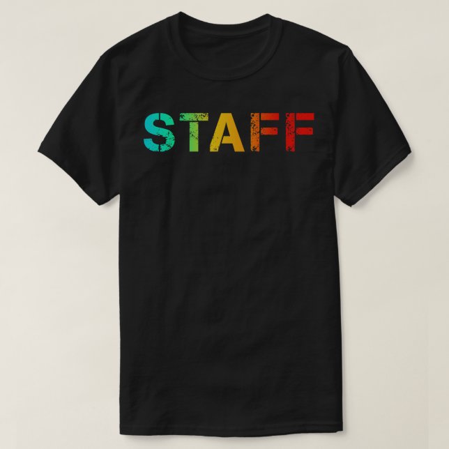 Camiseta Uniforme de Funcionarios do Office Personalizado (Frente do Design)