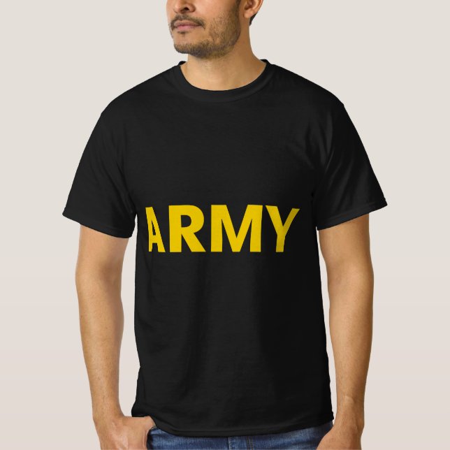 Camiseta Uniforme de Malhações Física do Exército Super Sof (Frente)