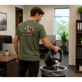 Camiseta Uniforme de Trabalhador de Manutenção