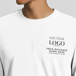 Camiseta Uniforme de Trabalho de Logotipo Profissional Mini