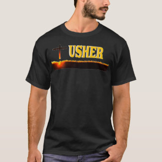 Camiseta Uniforme de Usher para a Igreja Cristã Homens Pres