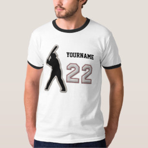 Camiseta Uniforme do lançador do número 22 - pontos legal