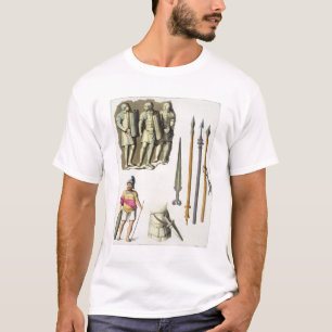 Camiseta Uniforme e armas dos legionaries romanos, 'do Le