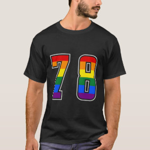 Camiseta Uniforme Numerada do Rainbow Número 78 Team Junior