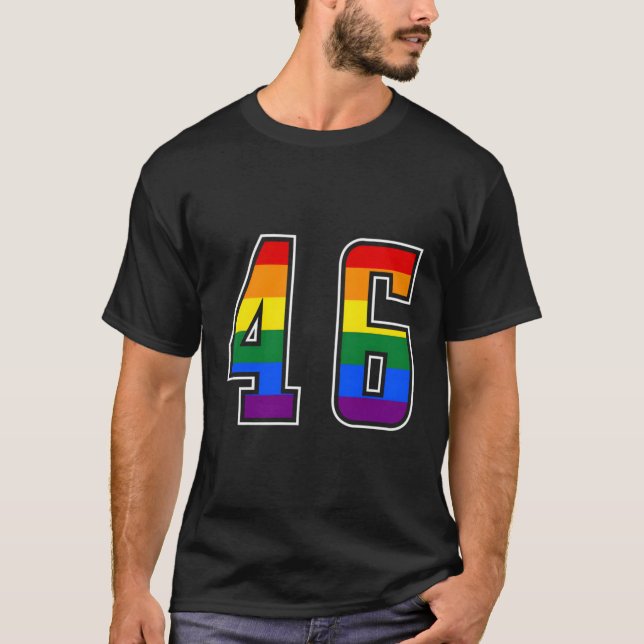 Camiseta Uniforme Numerada Numerada do Rainbow 46 Team Juni (Frente)