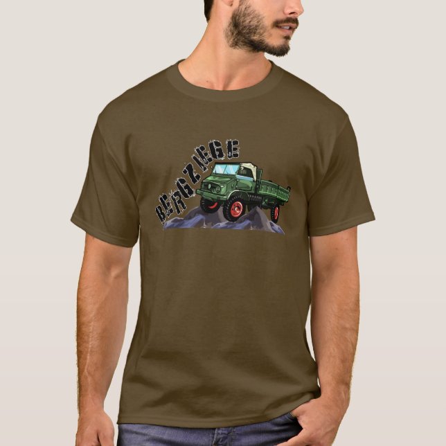 Camiseta Unimog - Oldtimer - Traktor - 4x4 - T-Shirt (Frente)