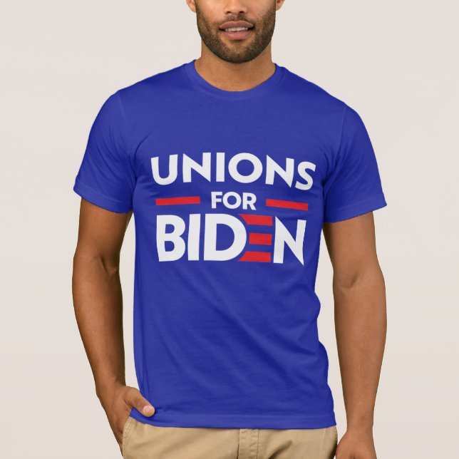 CAMISETA UNIÕES DE JOE BIDEN (Frente)