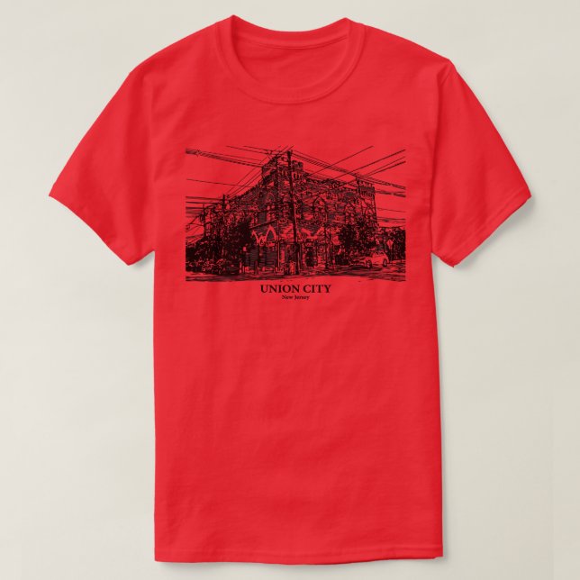 Camiseta Union City 1 Jersey (Frente do Design)