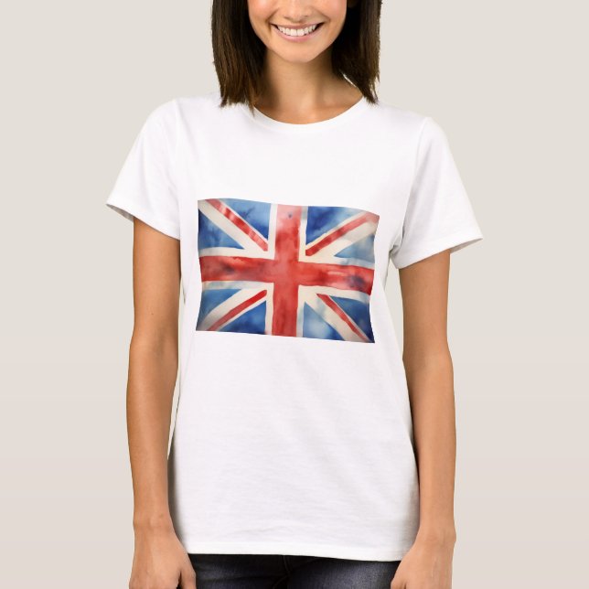 camiseta union jack feminina (Frente)