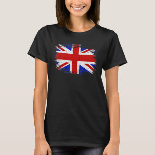 Camiseta Union Jack Flag Excelente Reino Unido Flag