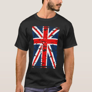 Camiseta Union Jack Flag Uk Reino Unido Excelente Grã-Breta