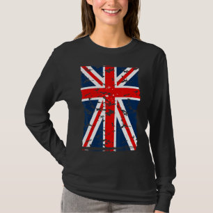 Camiseta Union Jack Flag Uk Reino Unido Excelente Grã-Breta