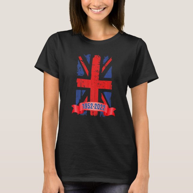 Camiseta Union Jack Idea For Women For Platinum Jubilee (Frente)