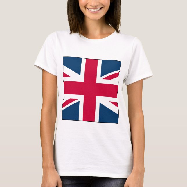 Camiseta Union Jack Large Square Women (Frente)