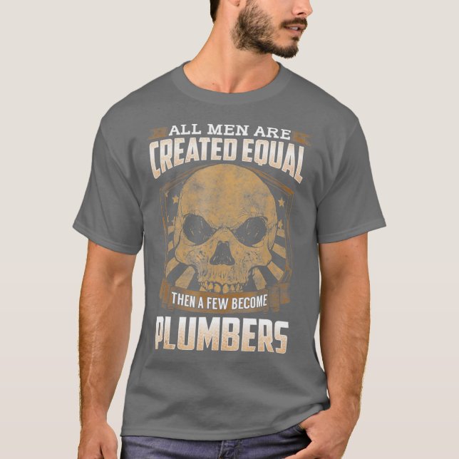 Camiseta Union Plumber American Proud Laborer (Frente)